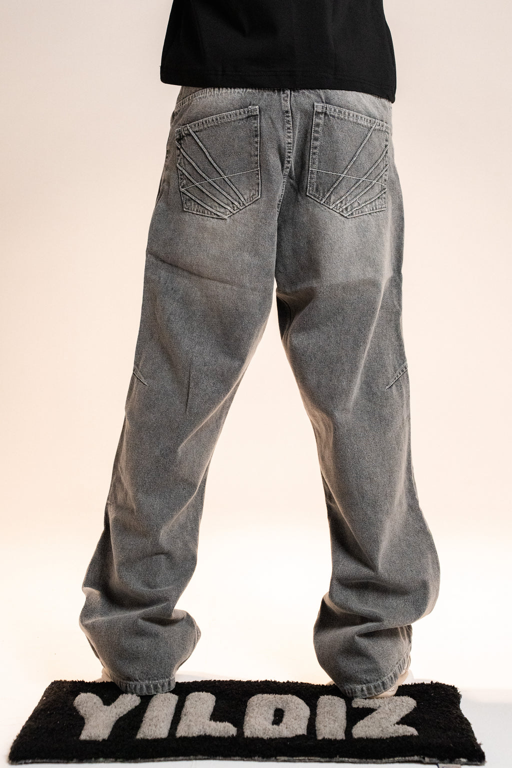 Light Grey Baggy Jeans