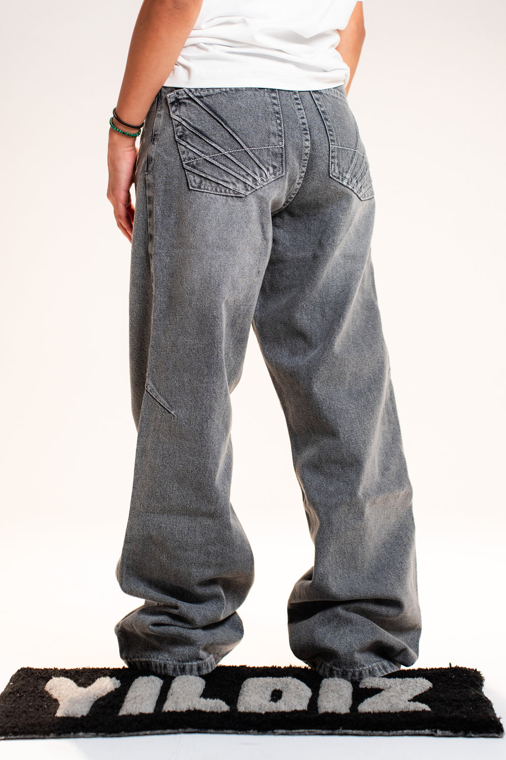Light Grey Baggy Jeans
