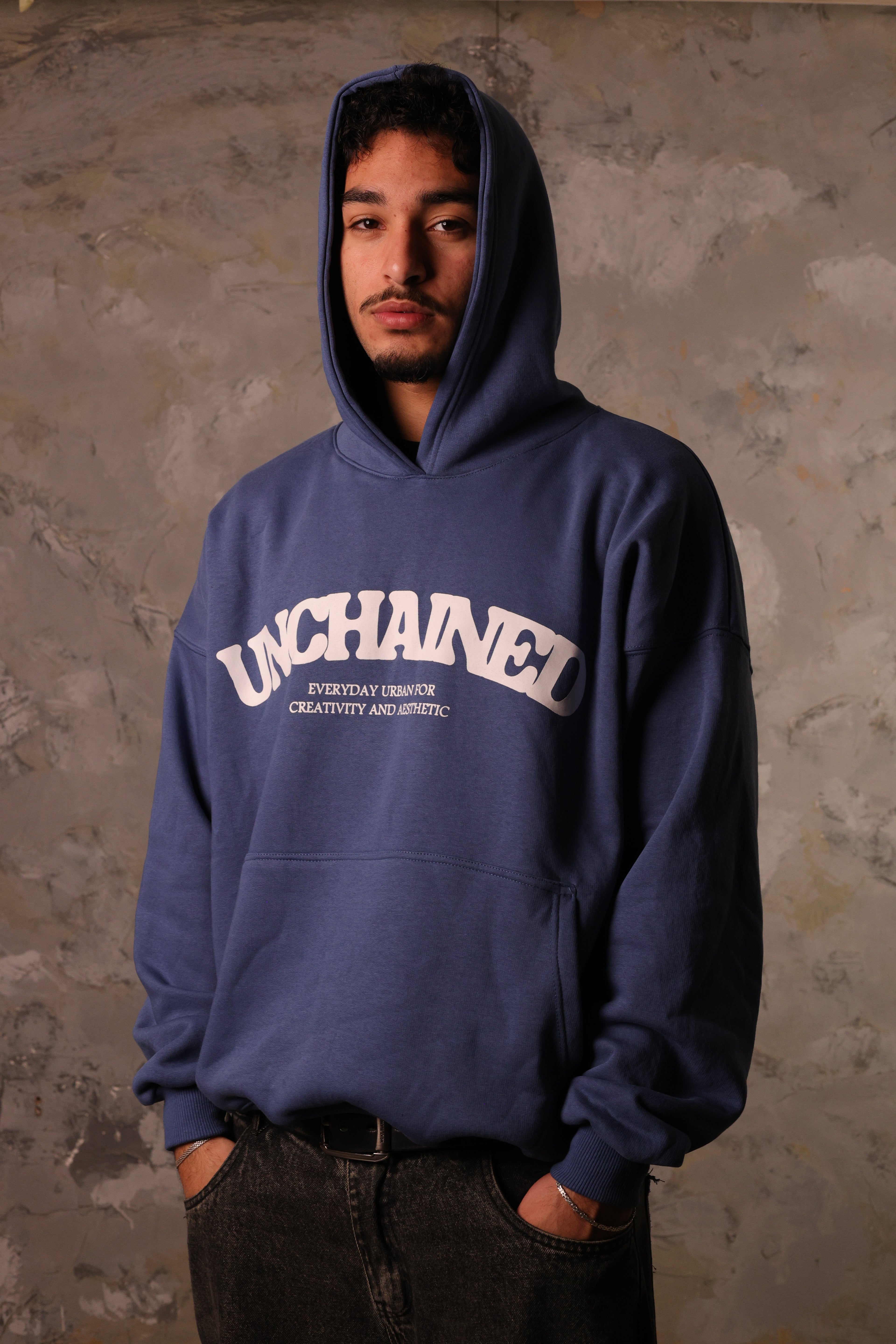 Unchained Blue Hoodie