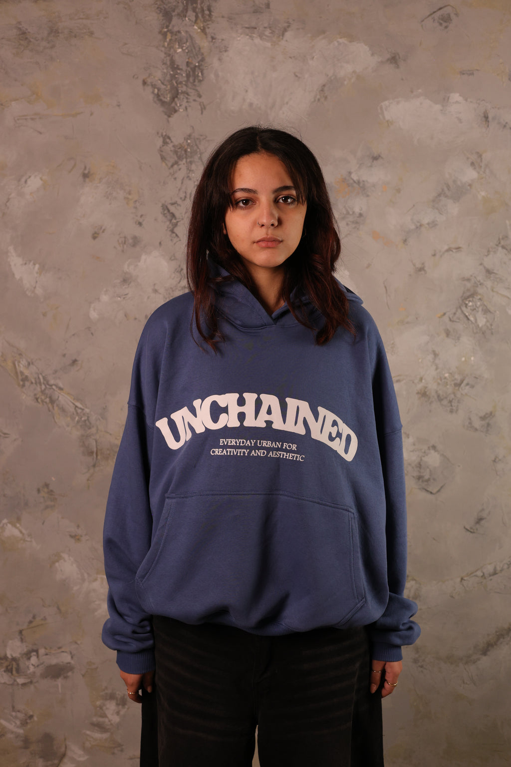 Unchained Blue Hoodie