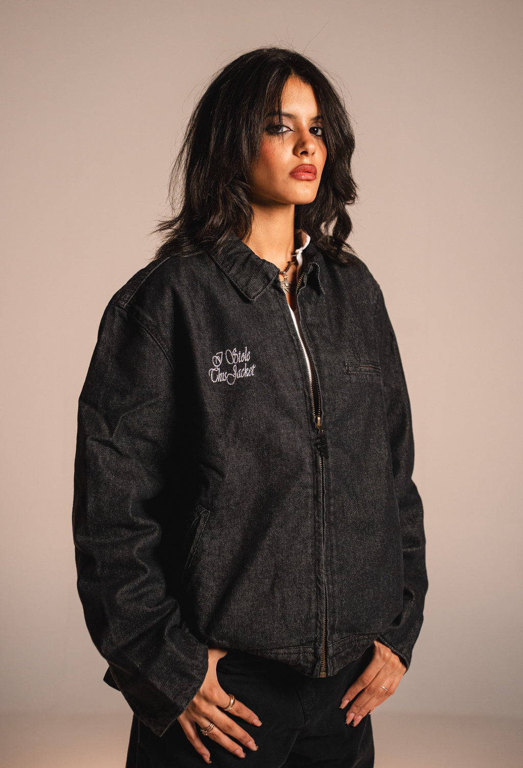Black Worker Jacket