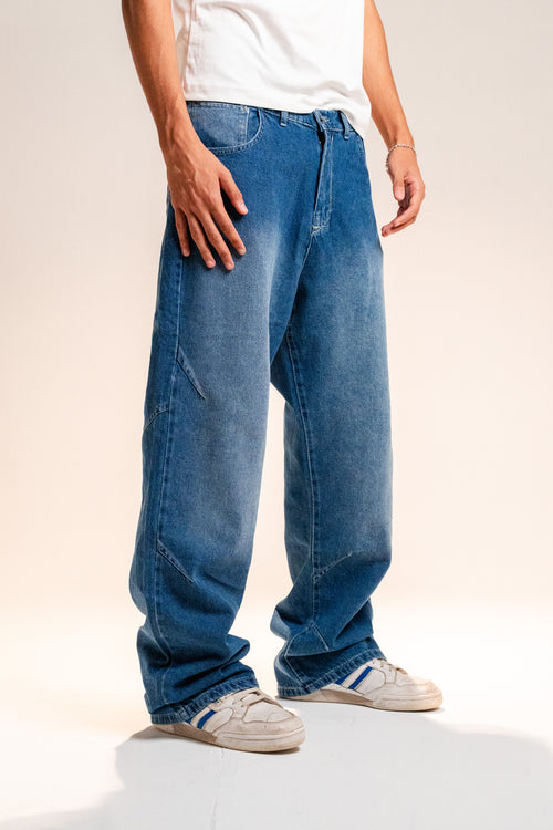 Blue Ocean Baggy Jeans
